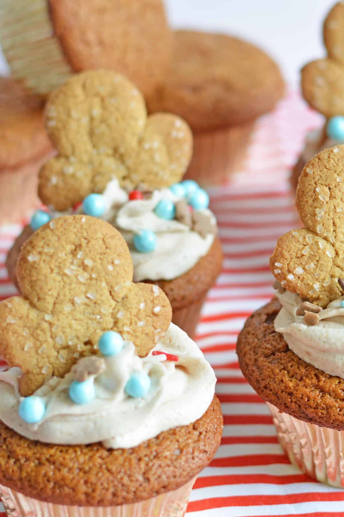 Gingerbread Cupcakes