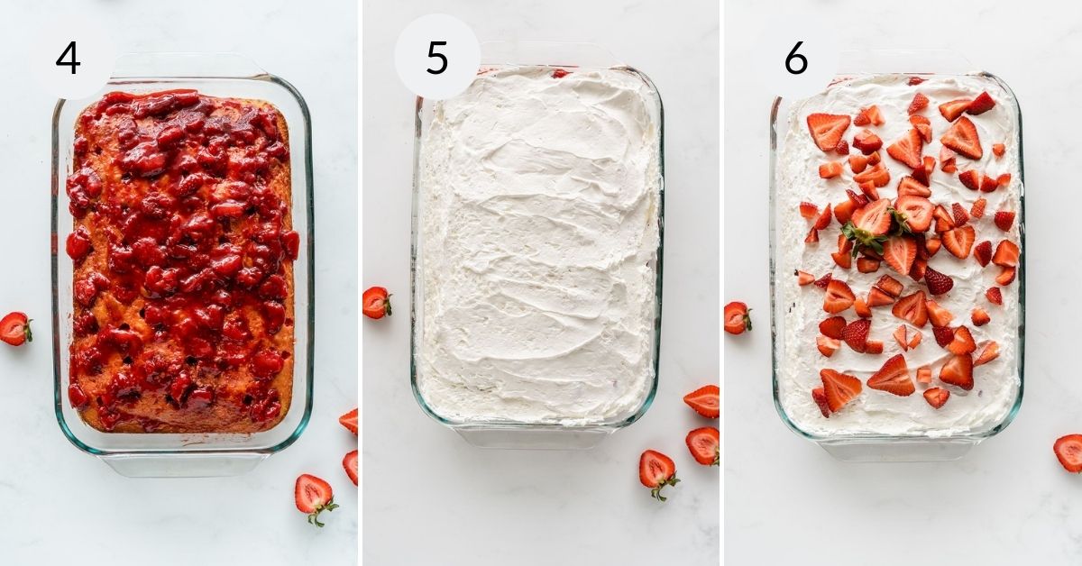 Jello Strawberry Cake