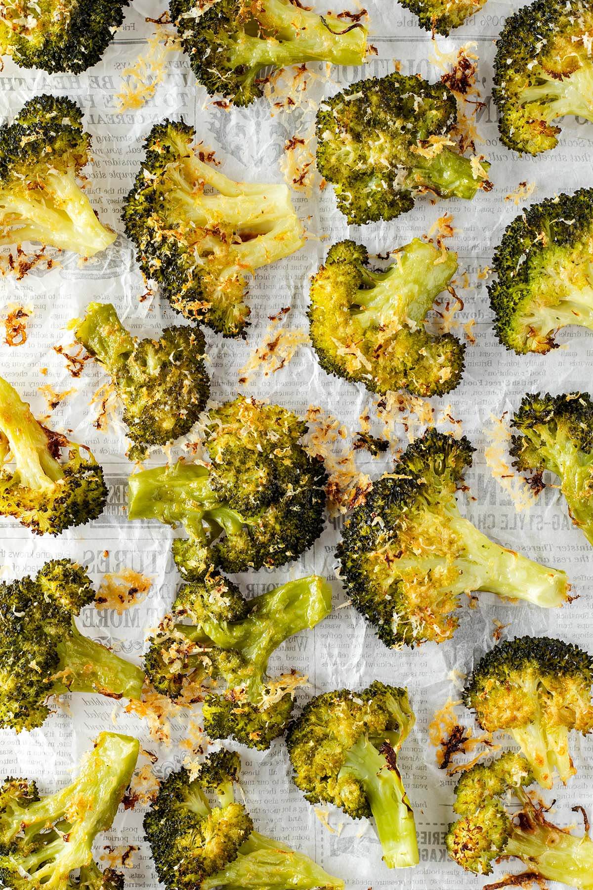 Crispy Smashed Broccoli