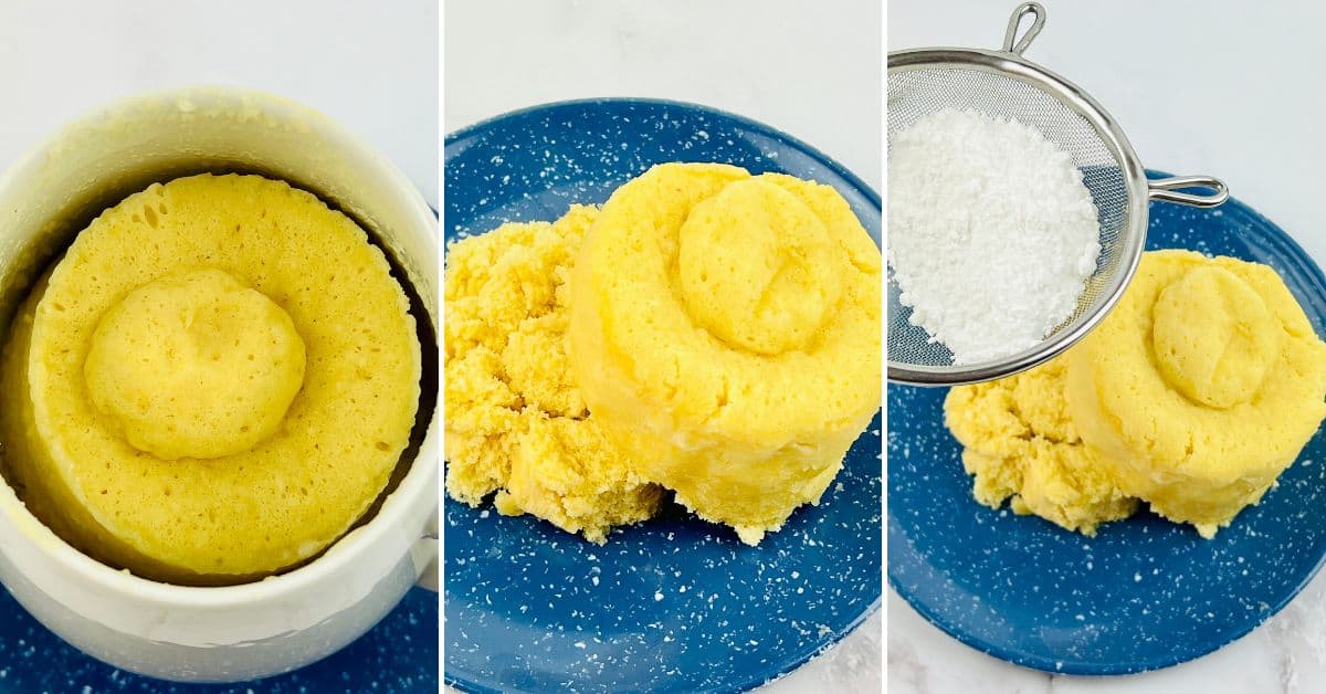 3 Ingredient Mug Cake