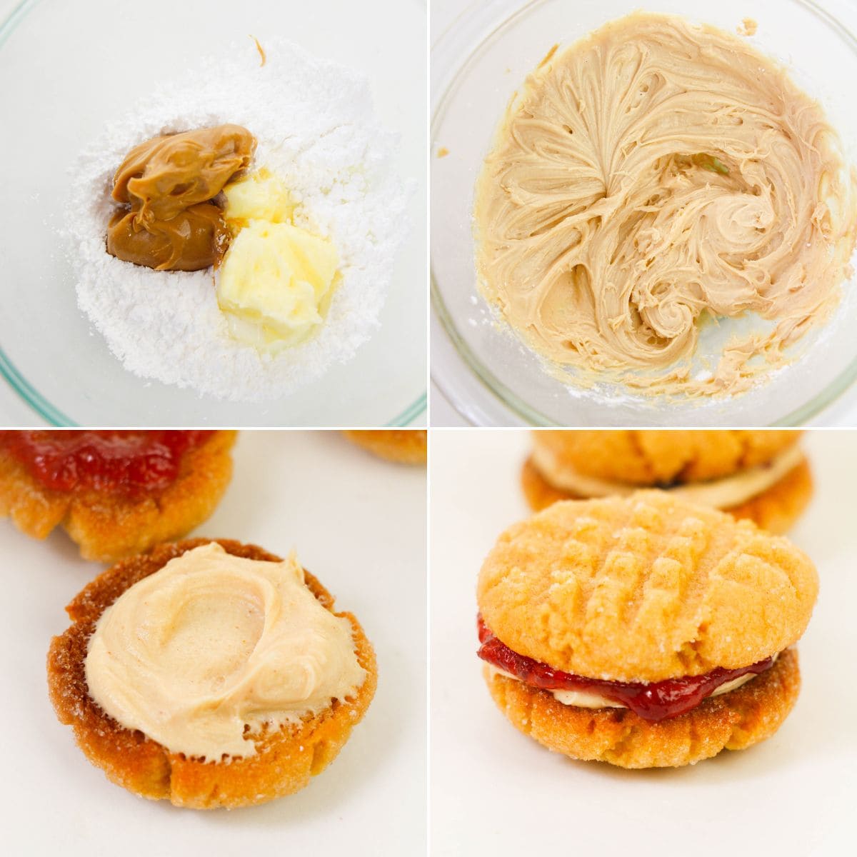 PBJ Sandwich Cookies