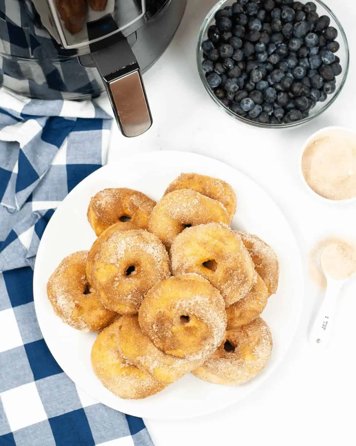 Air Fryer Biscuit Donuts