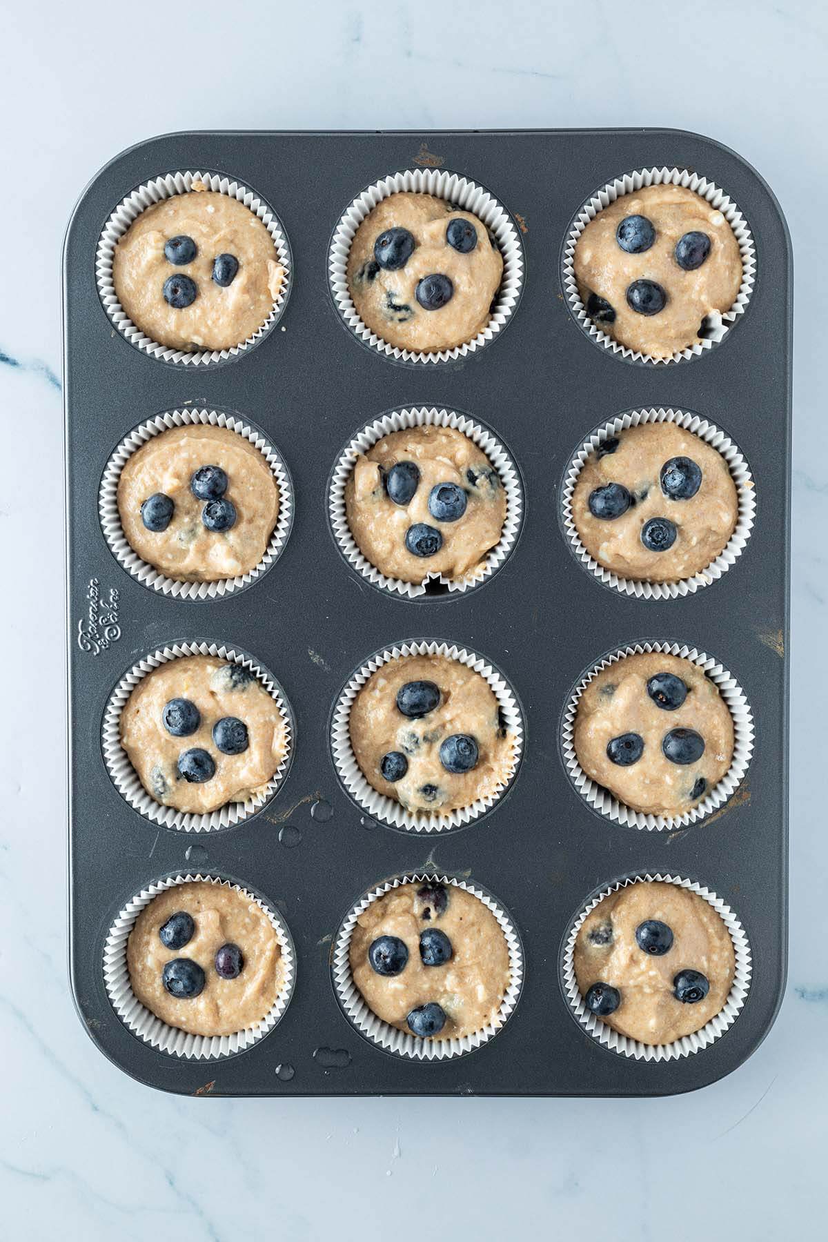 Healthy Blueberry Muffins