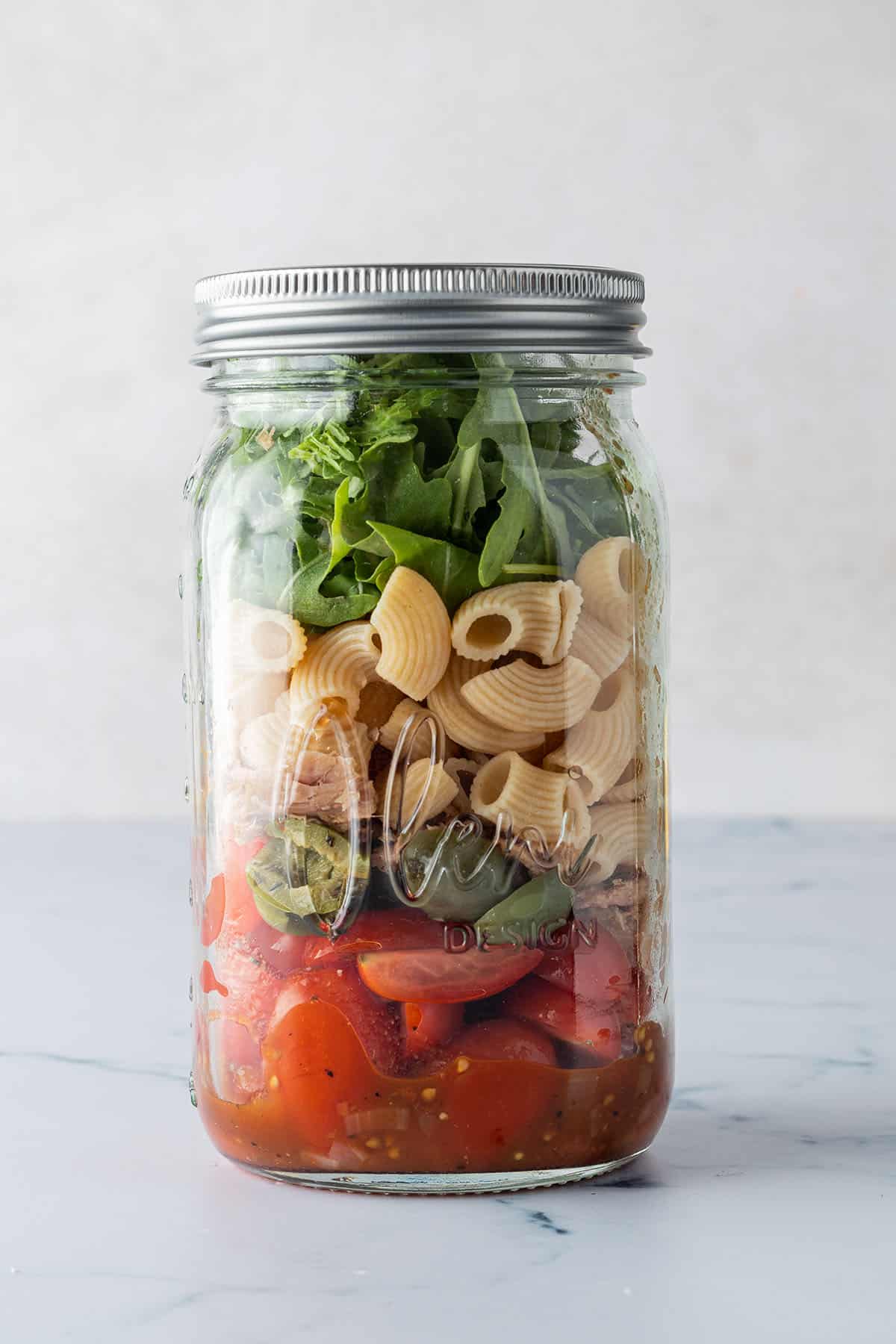 Pasta Salad in a Jar
