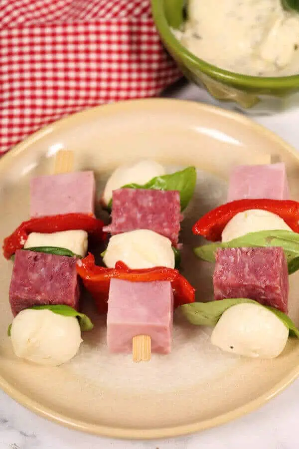 Italian Antipasto Kabobs