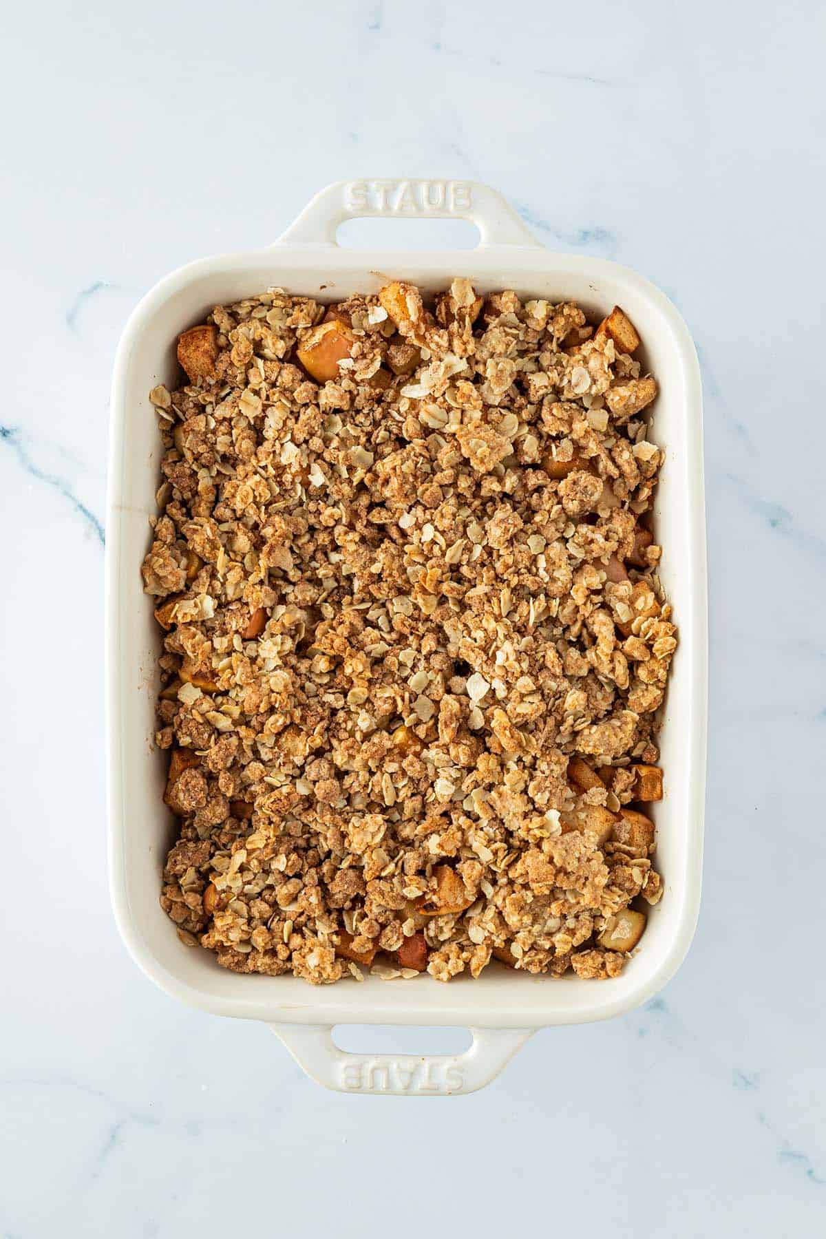 Healthy Apple Crumble