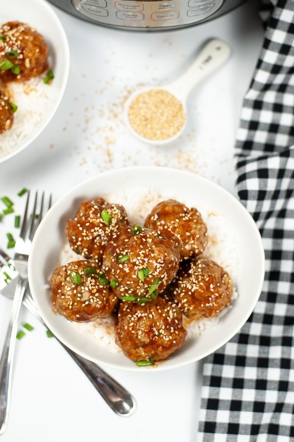 Instant Pot Asian Meatballs