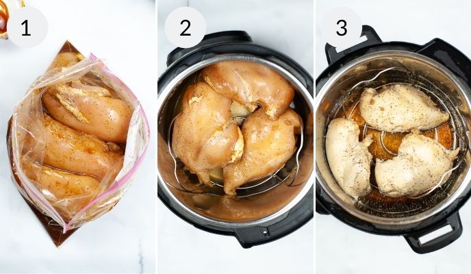 Instant Pot Teriyaki Chicken Sandwich