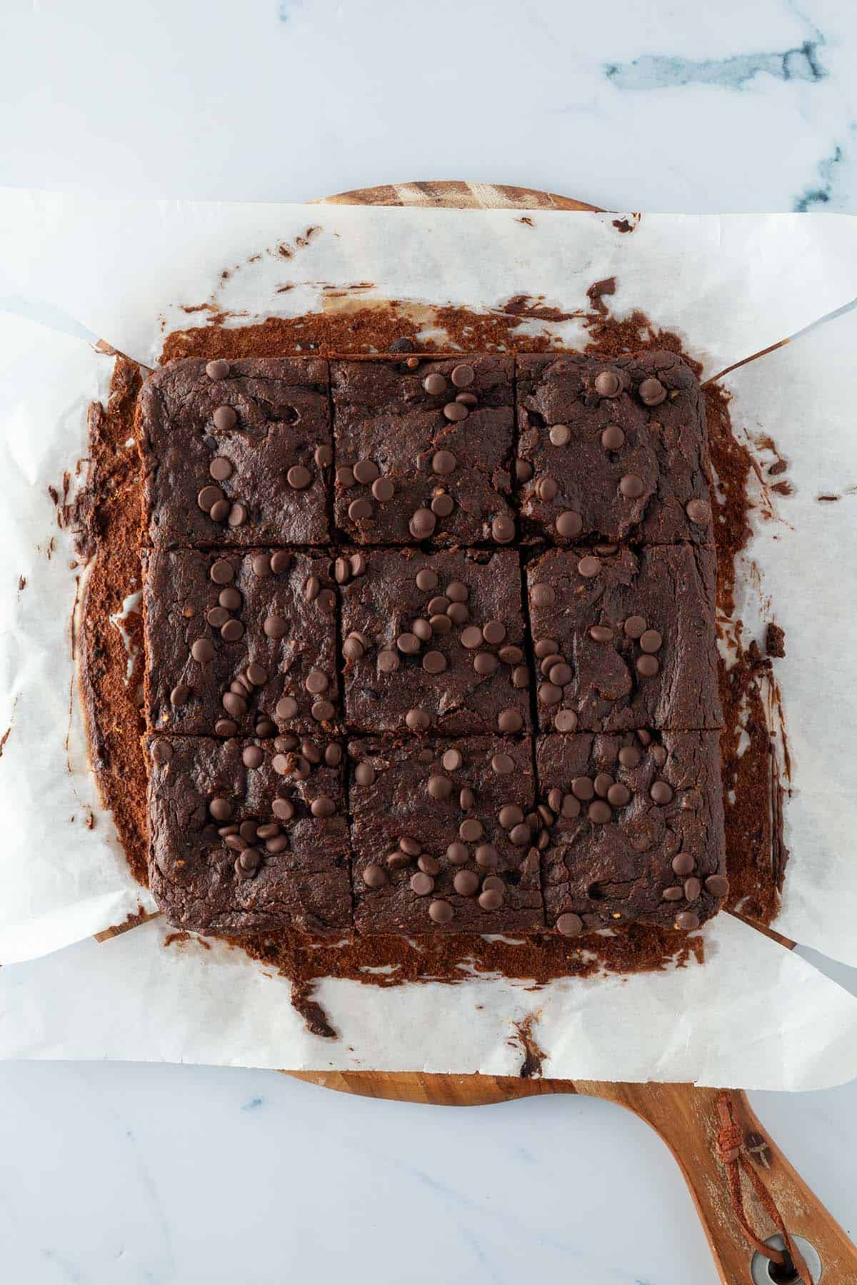 Moist Avocado Brownies