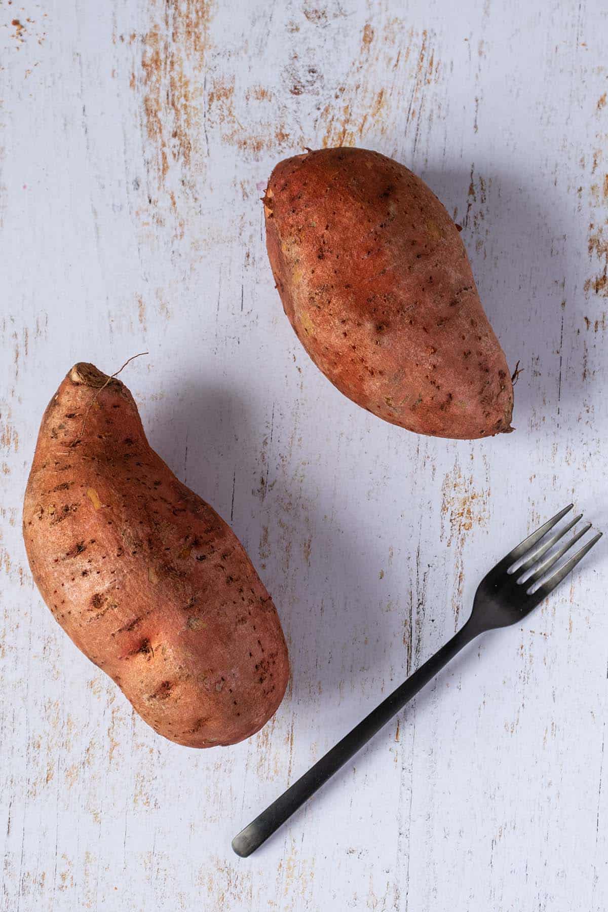 Spinach and Feta Stuffed Sweet Potatoes