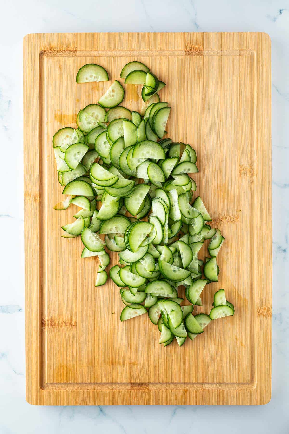 Sweet-and-Sour Cucumber Salad