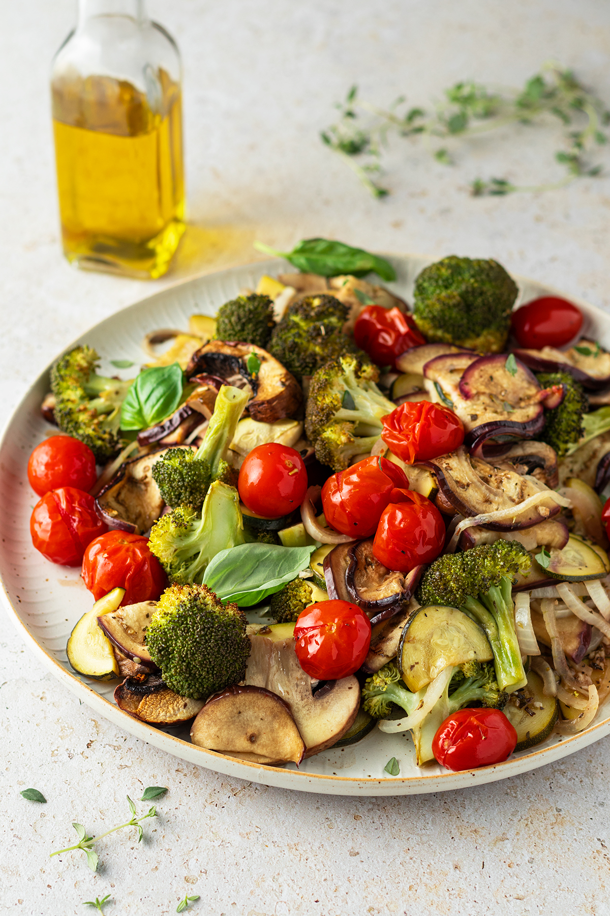 Easy Mediterranean Roasted Vegetables