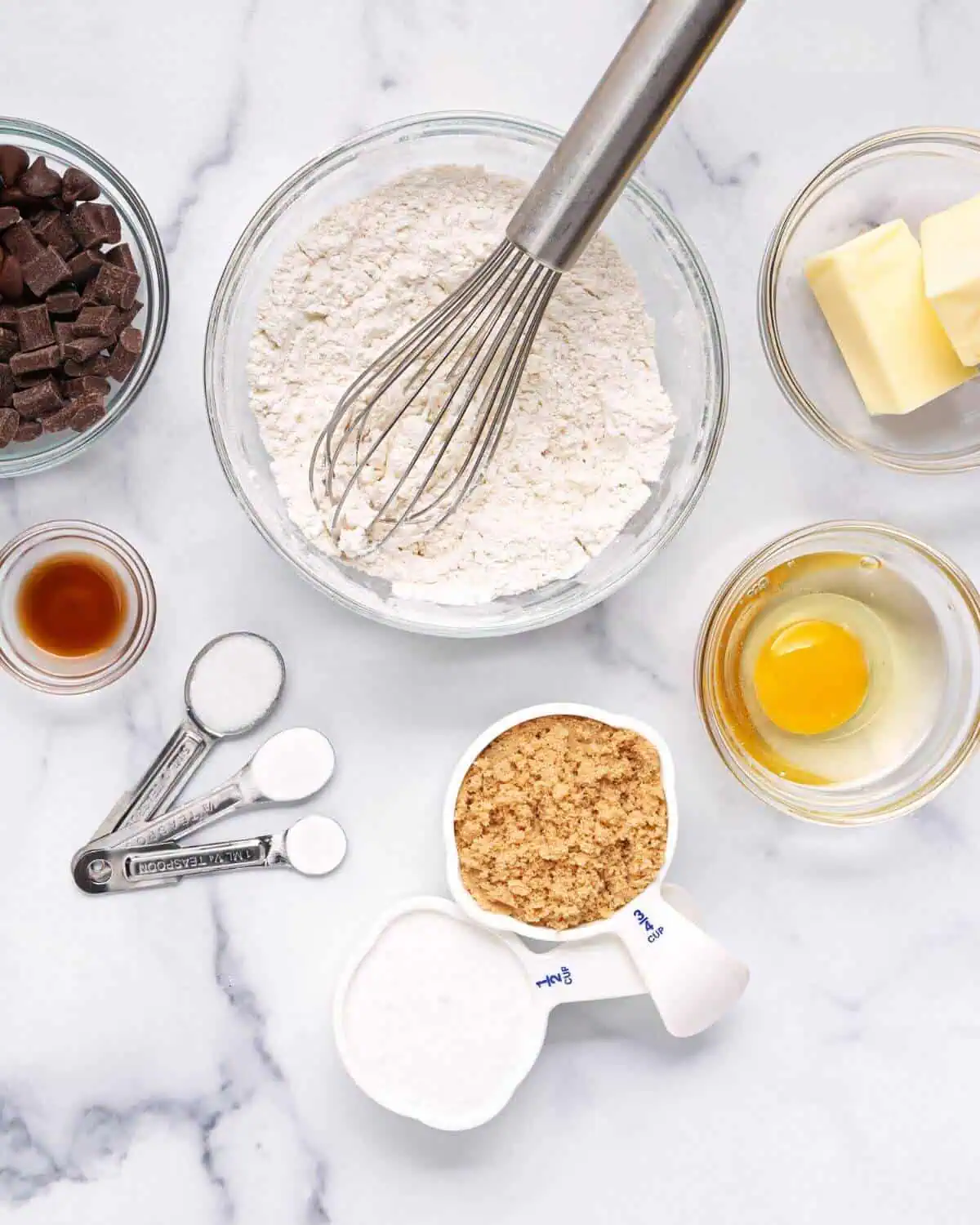 M&M Chocolate Chip Cookies