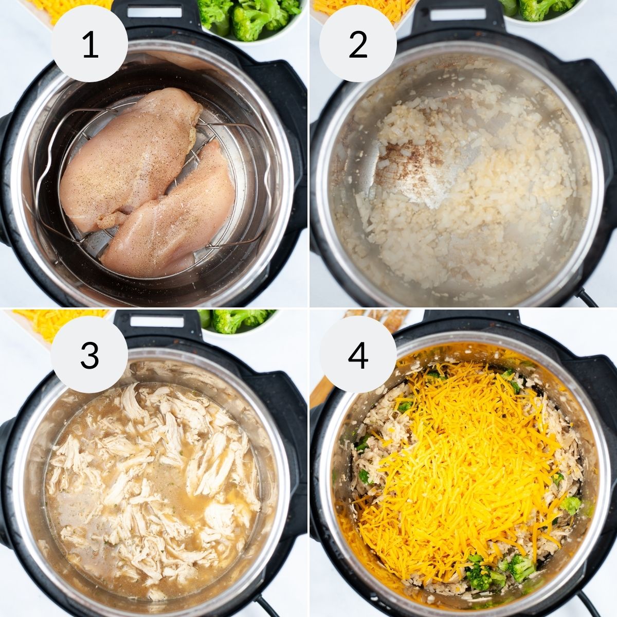 Instant Pot Chicken And Broccoli Casserole