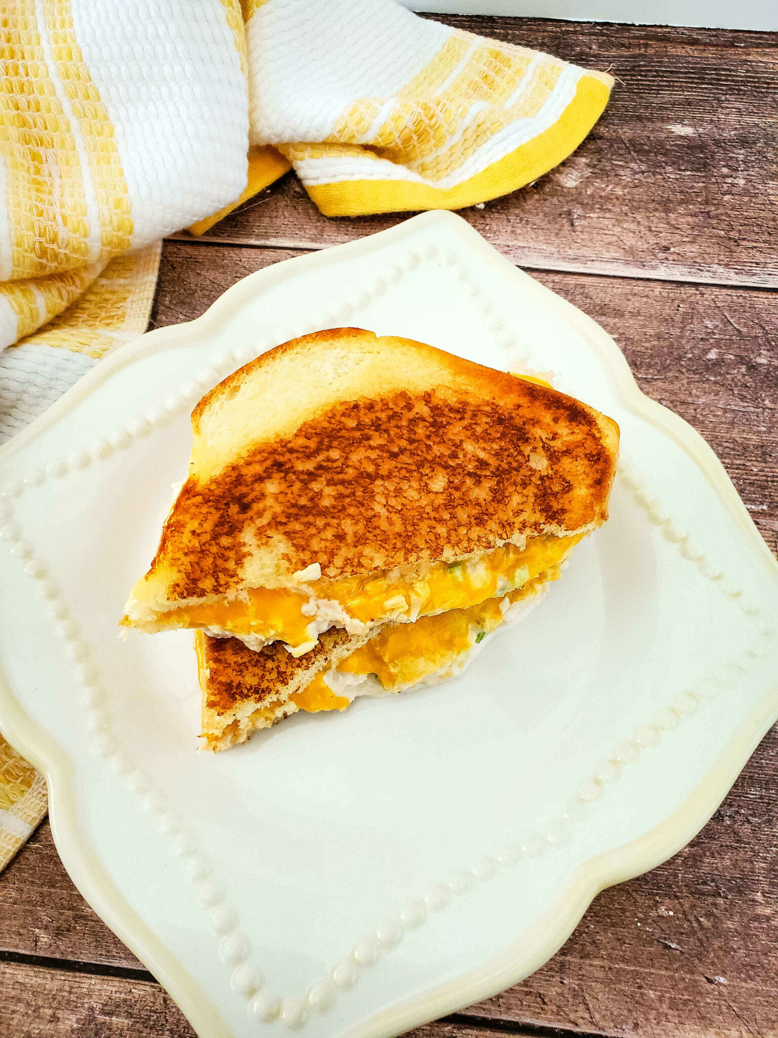 Air Fryer Tuna Melt