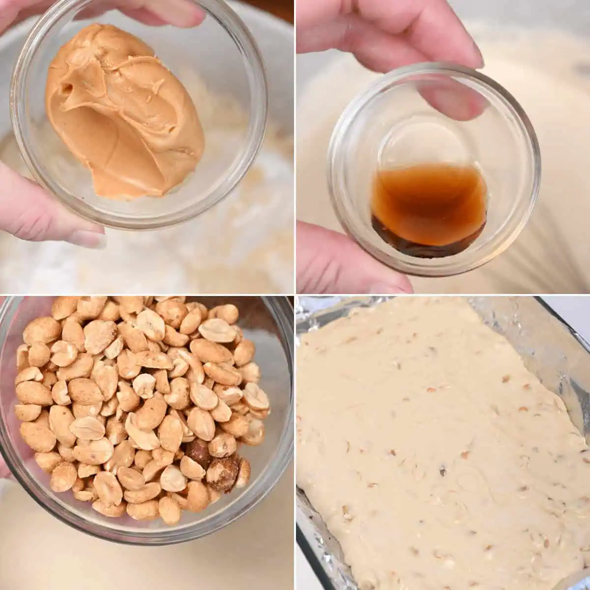 Homemade Snickers Bar