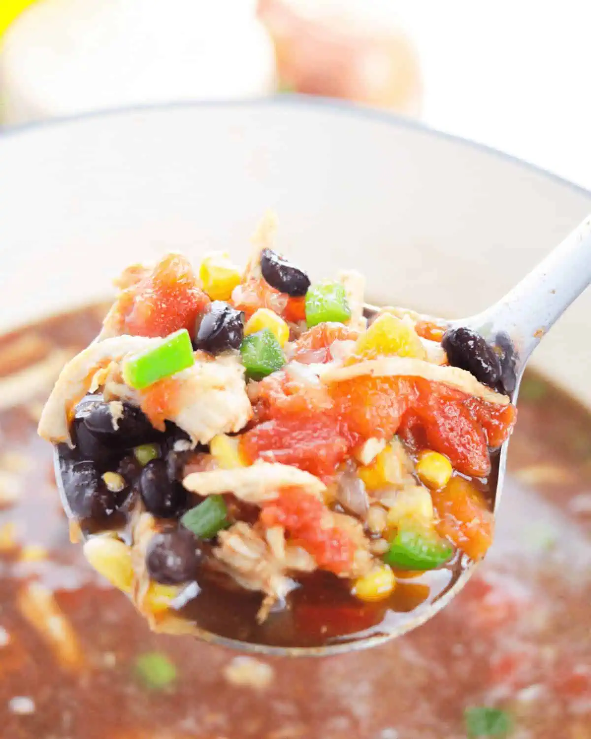 Rotisserie Chicken Tortilla Soup