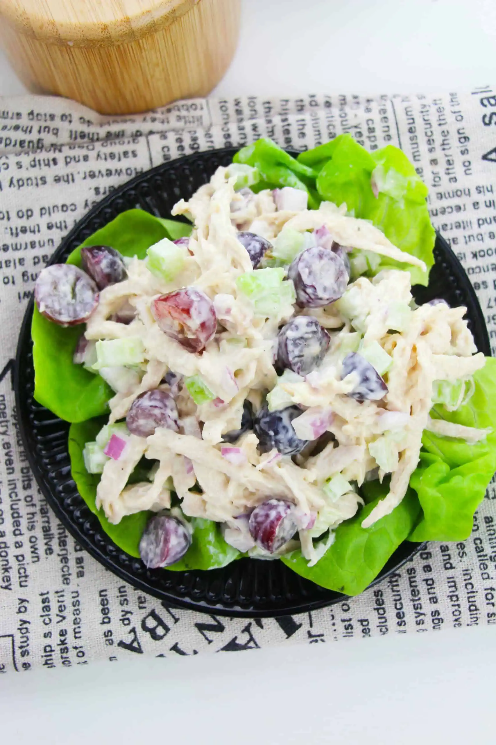 Chicken Salad with Almonds and Grapes