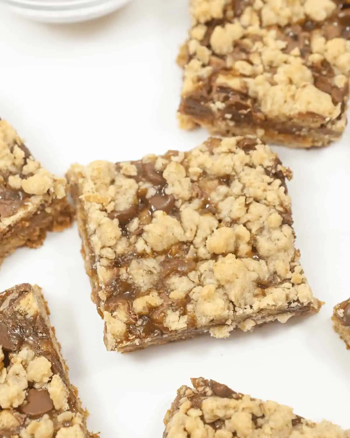 Twix Oatmeal Caramel Bars