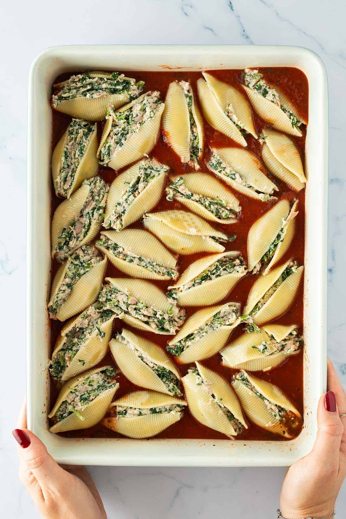 High-Protein Stuffed Shells