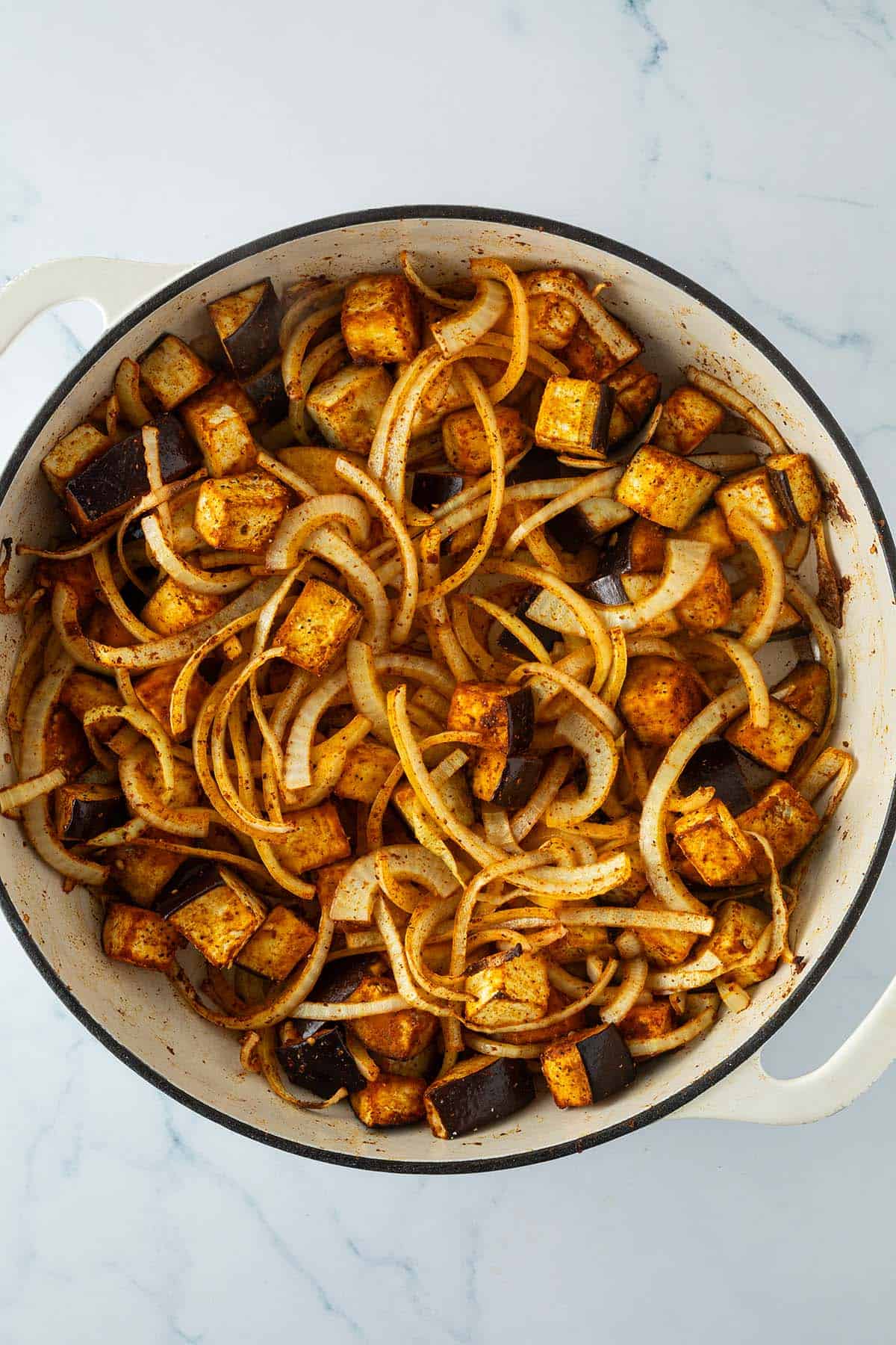 Vegan Oven-Baked Eggplant Curry