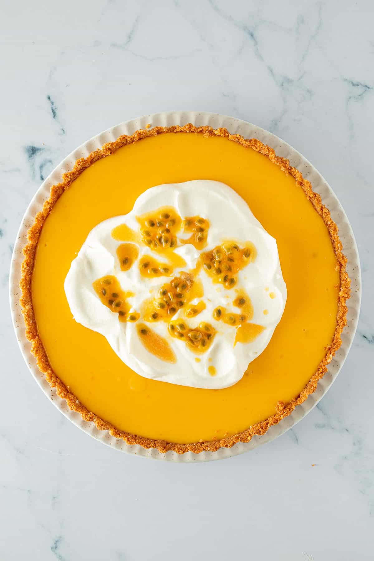 Passion Fruit Tart