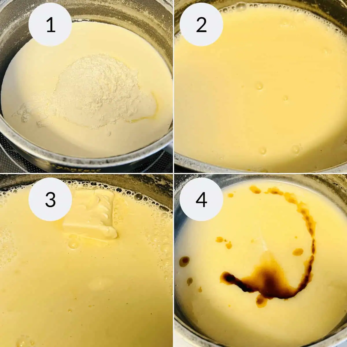 Bread Pudding with Vanilla Sauce