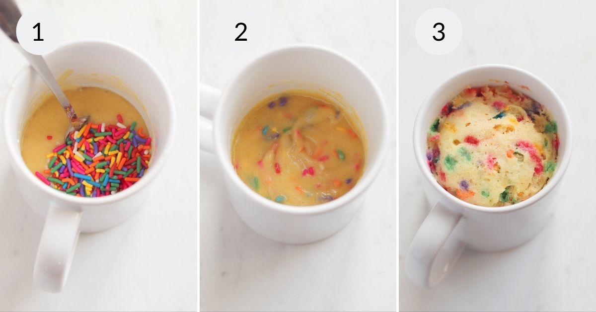 Funfetti Mug Cake