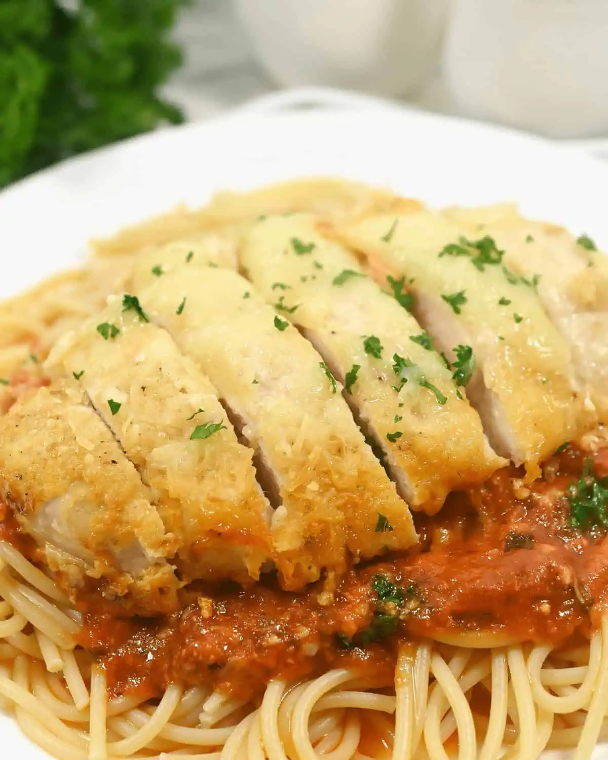 Slow Cooker Chicken Parmesan