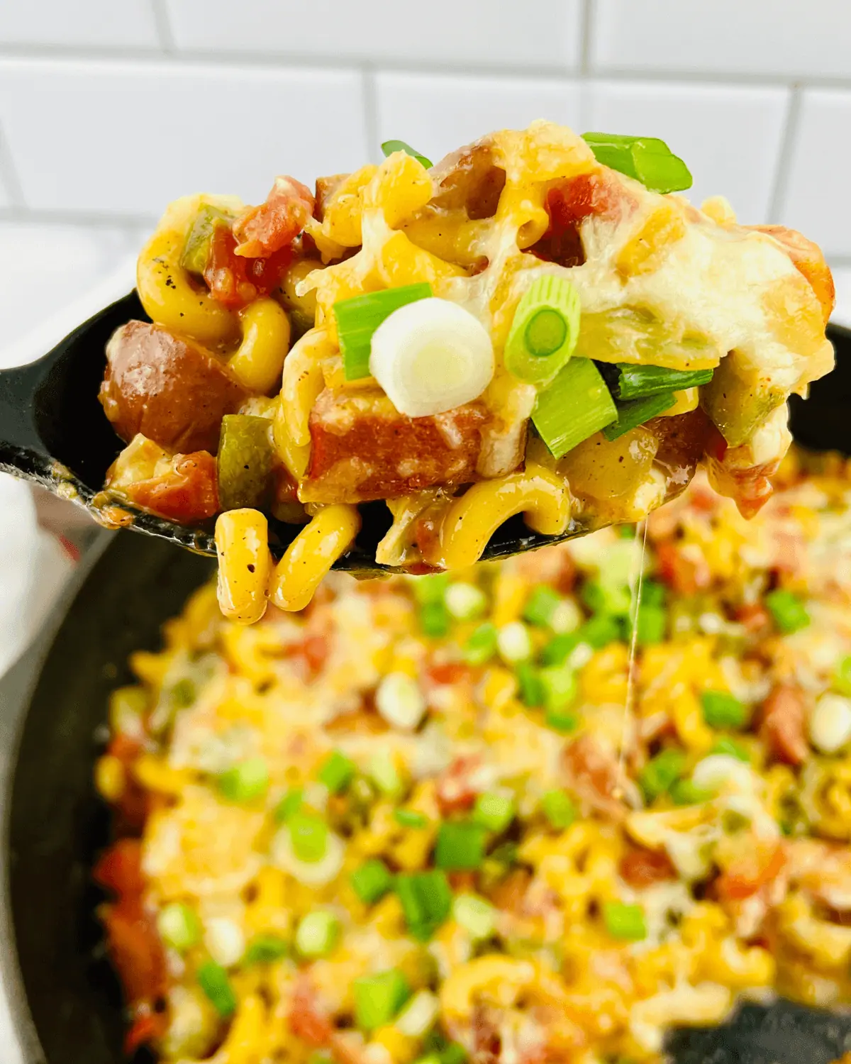 Kielbasa Pasta Skillet