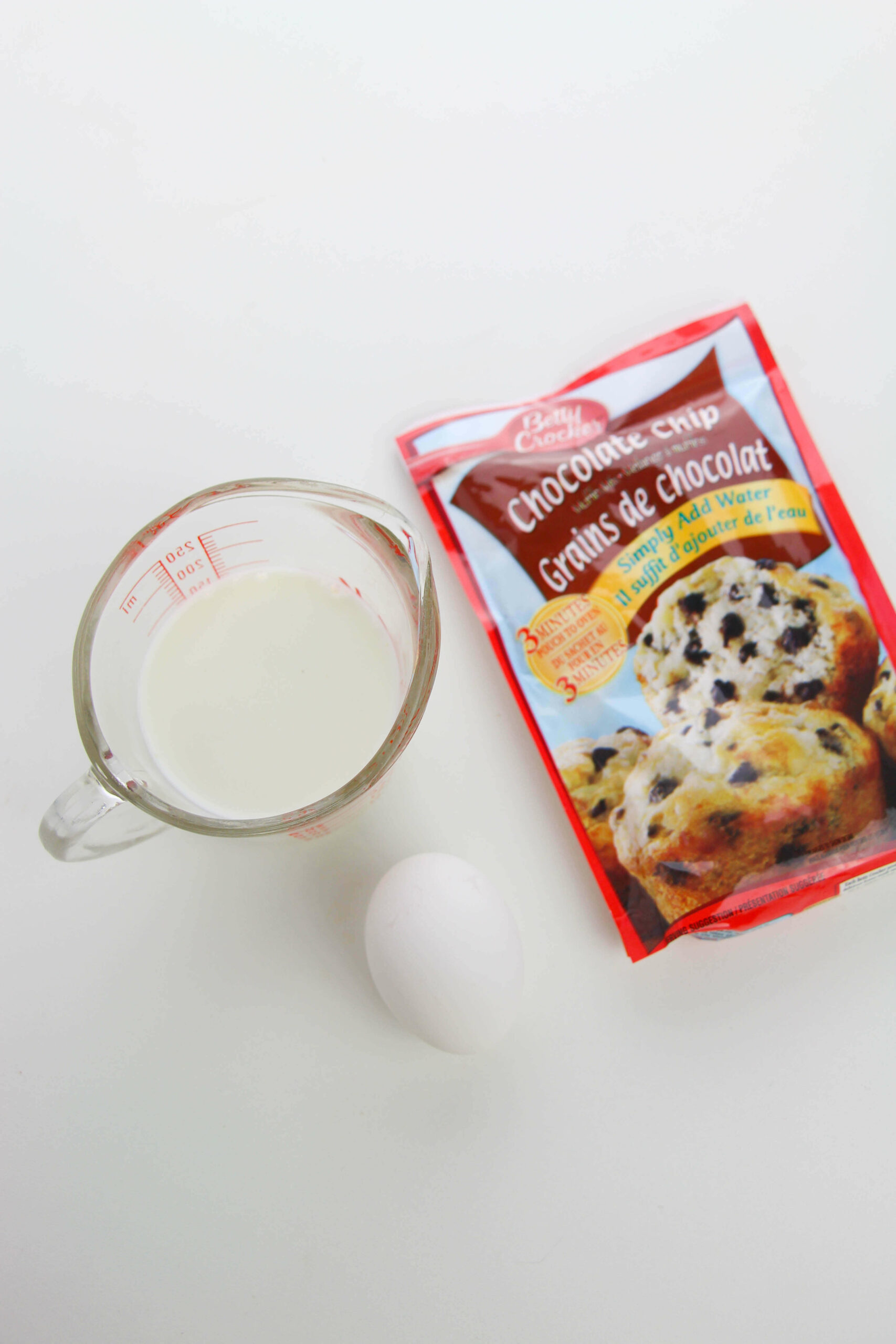 Chocolate Chip Cake Mix Pancakes