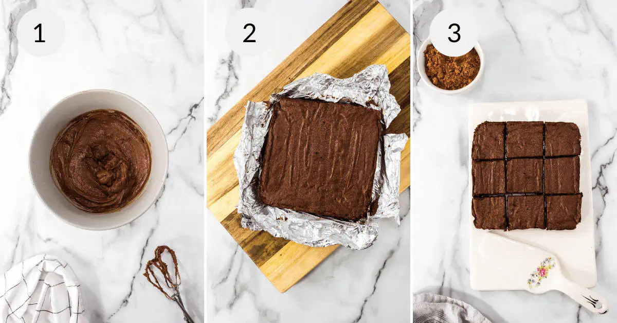 Triple Chocolate Brownies