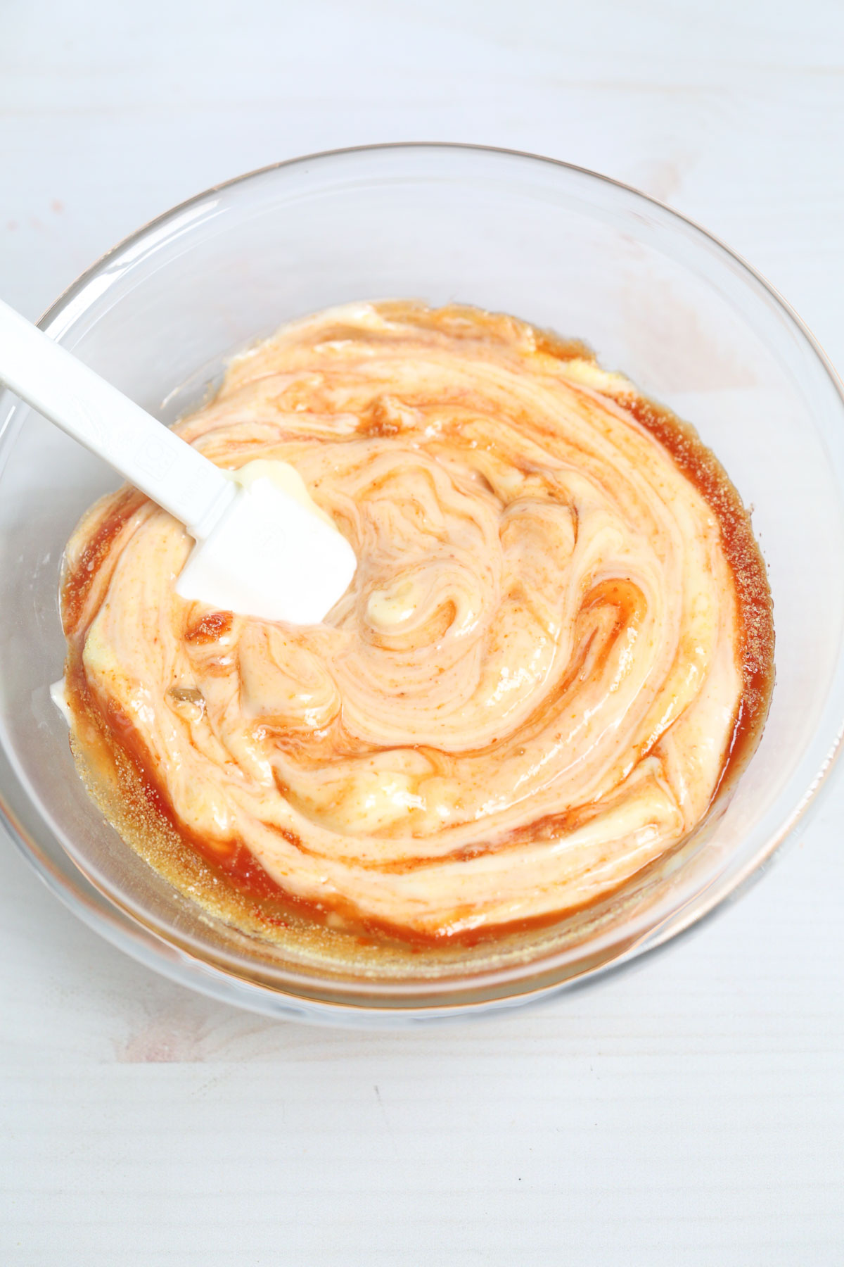 Spicy Burger with Creamy Sriracha Sauce