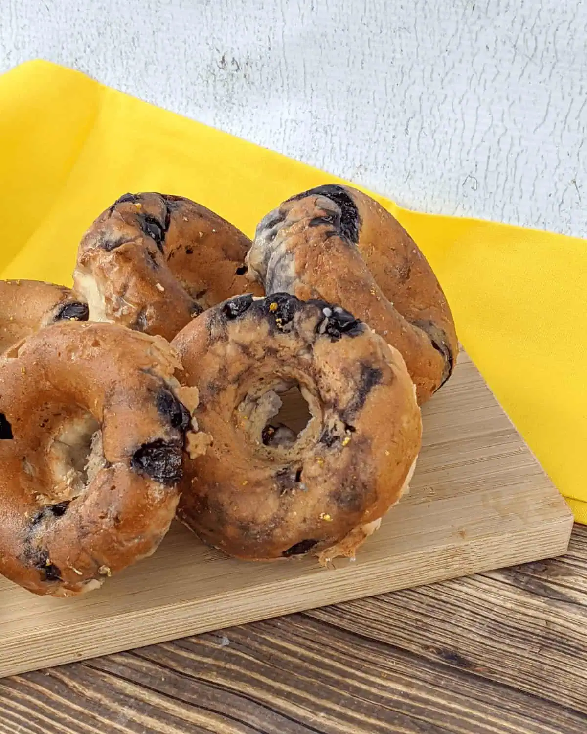 Glazed Blueberry Donuts