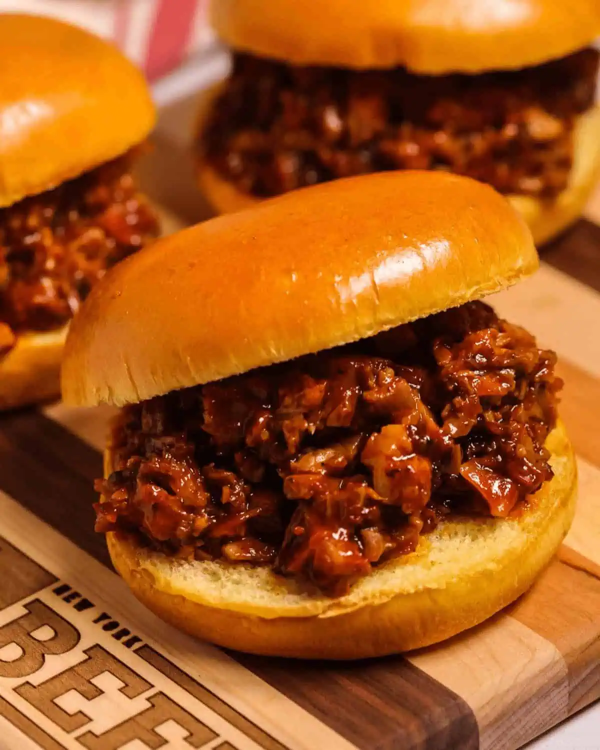 Chopped Brisket Sandwich