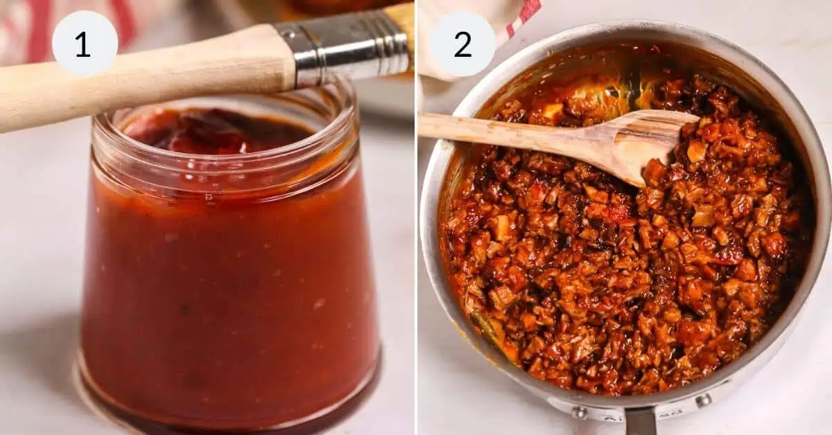 Chopped Brisket Sandwich