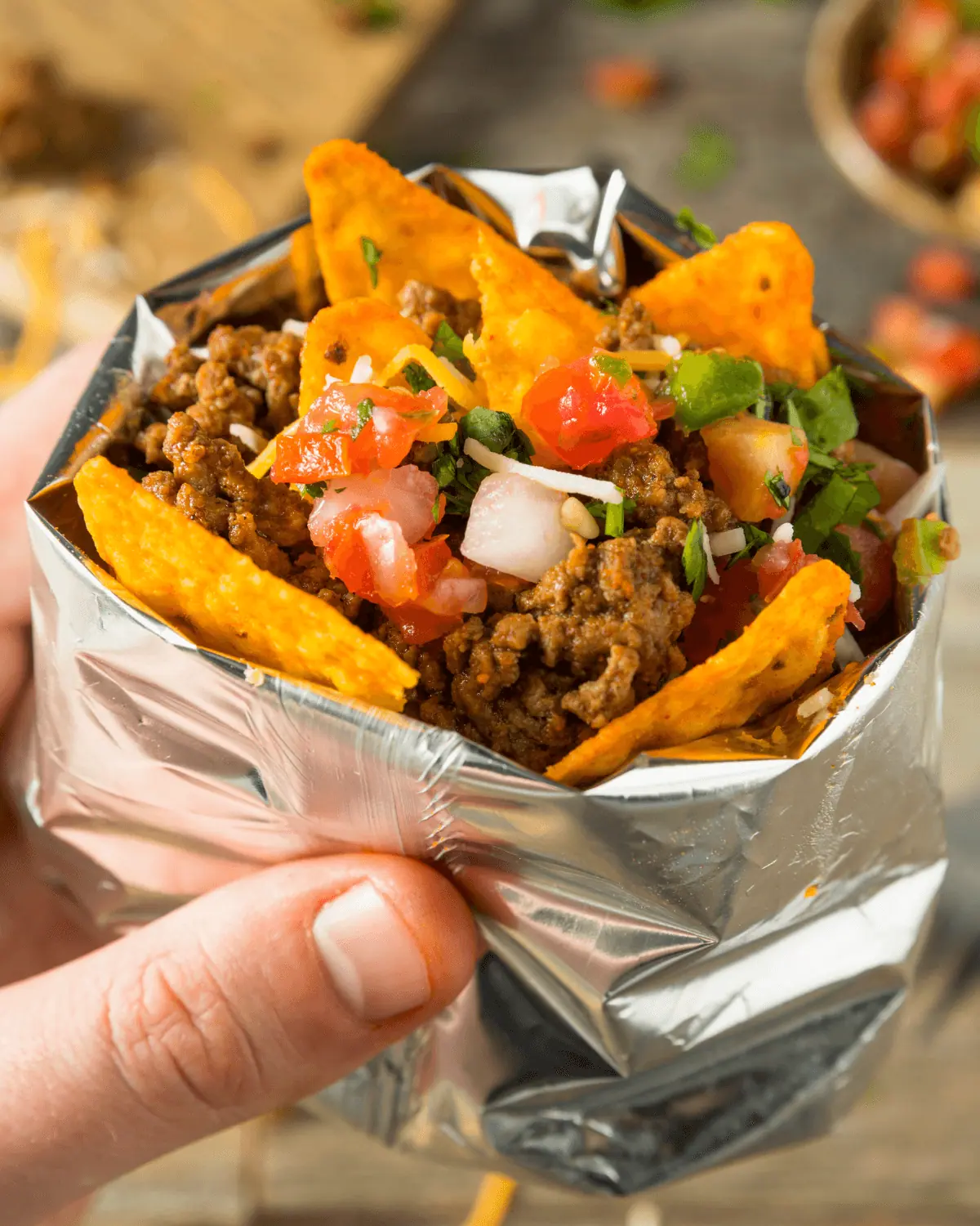 Taco in a Bag (Walking Tacos)