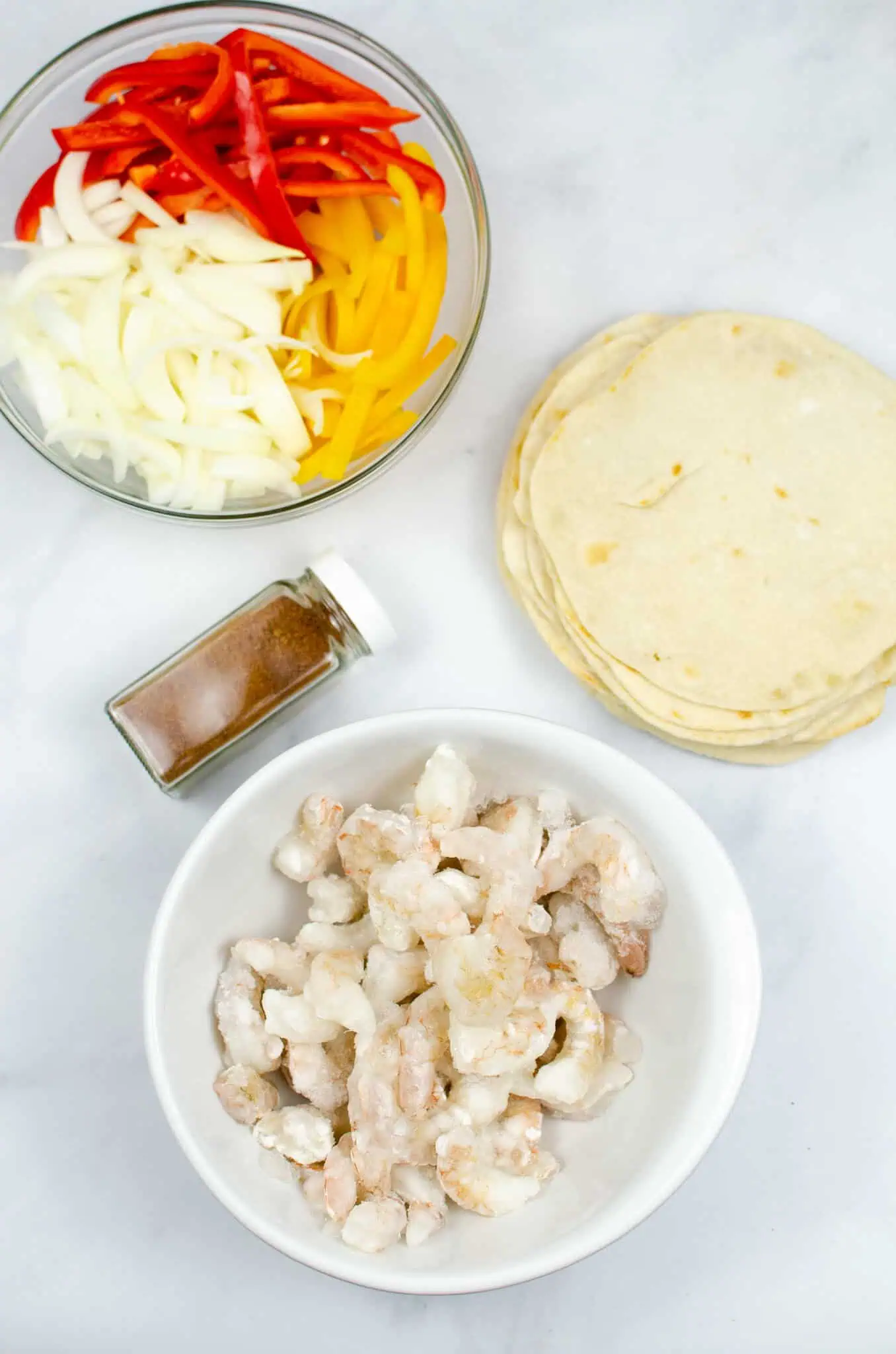 Shrimp Baking Sheet Fajitas