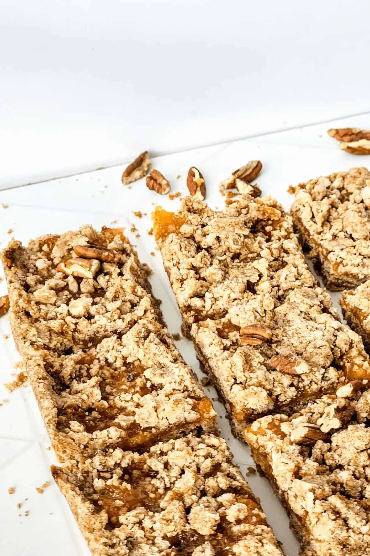 Peach Bars with Crumb Topping