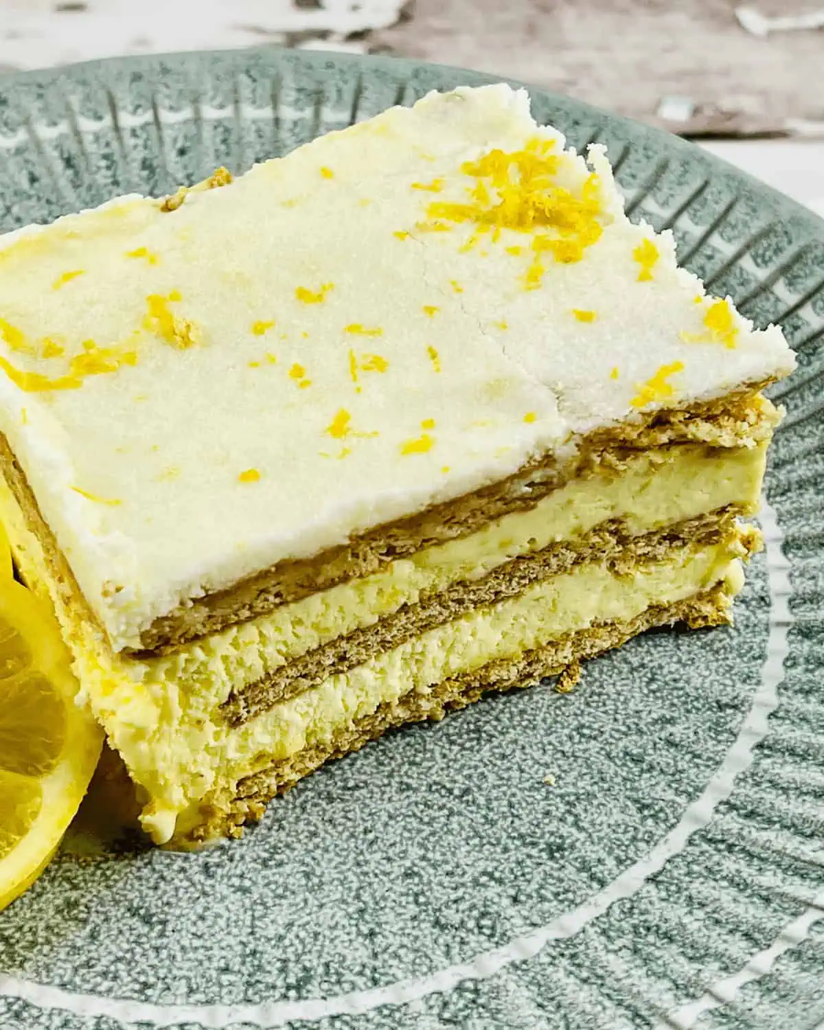 Icebox Lemon Cake
