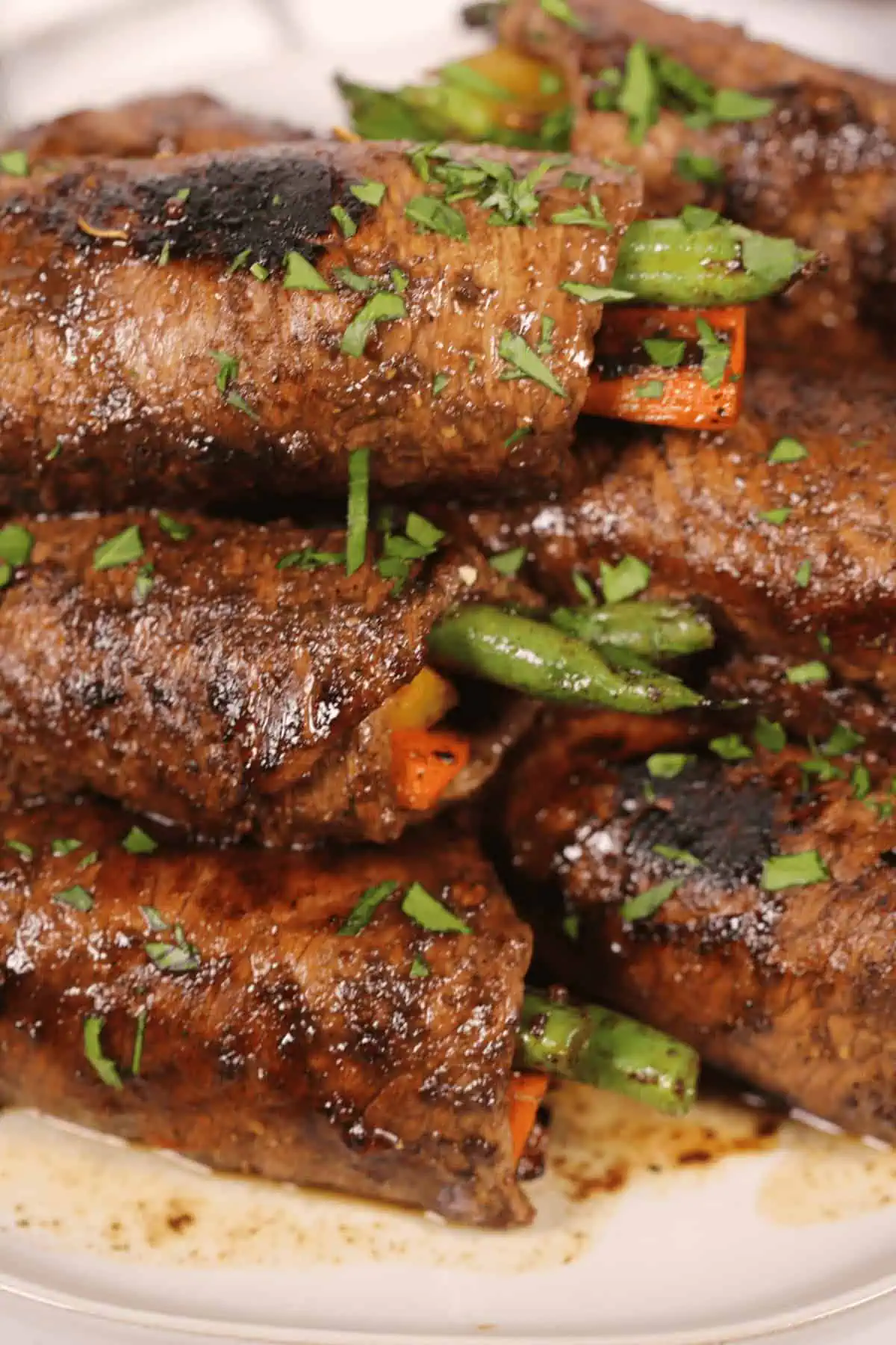 Balsamic Steak Roll Ups