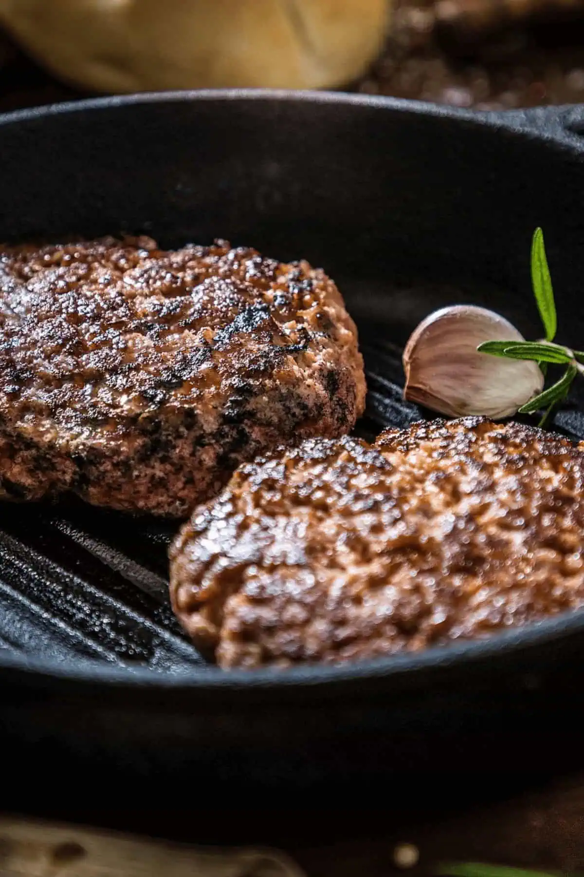 Cast Iron Burgers
