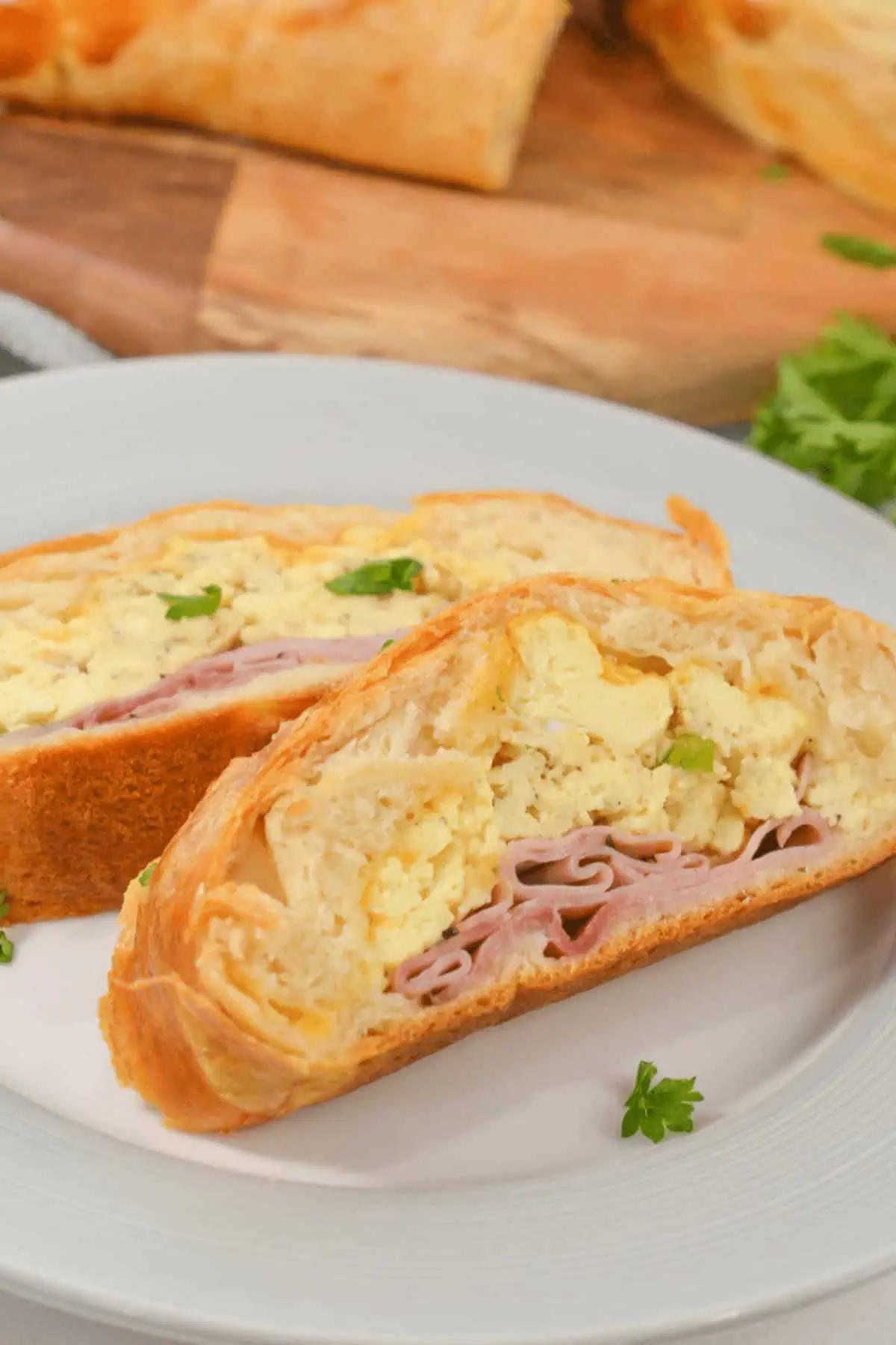 Breakfast Stuffed Bread