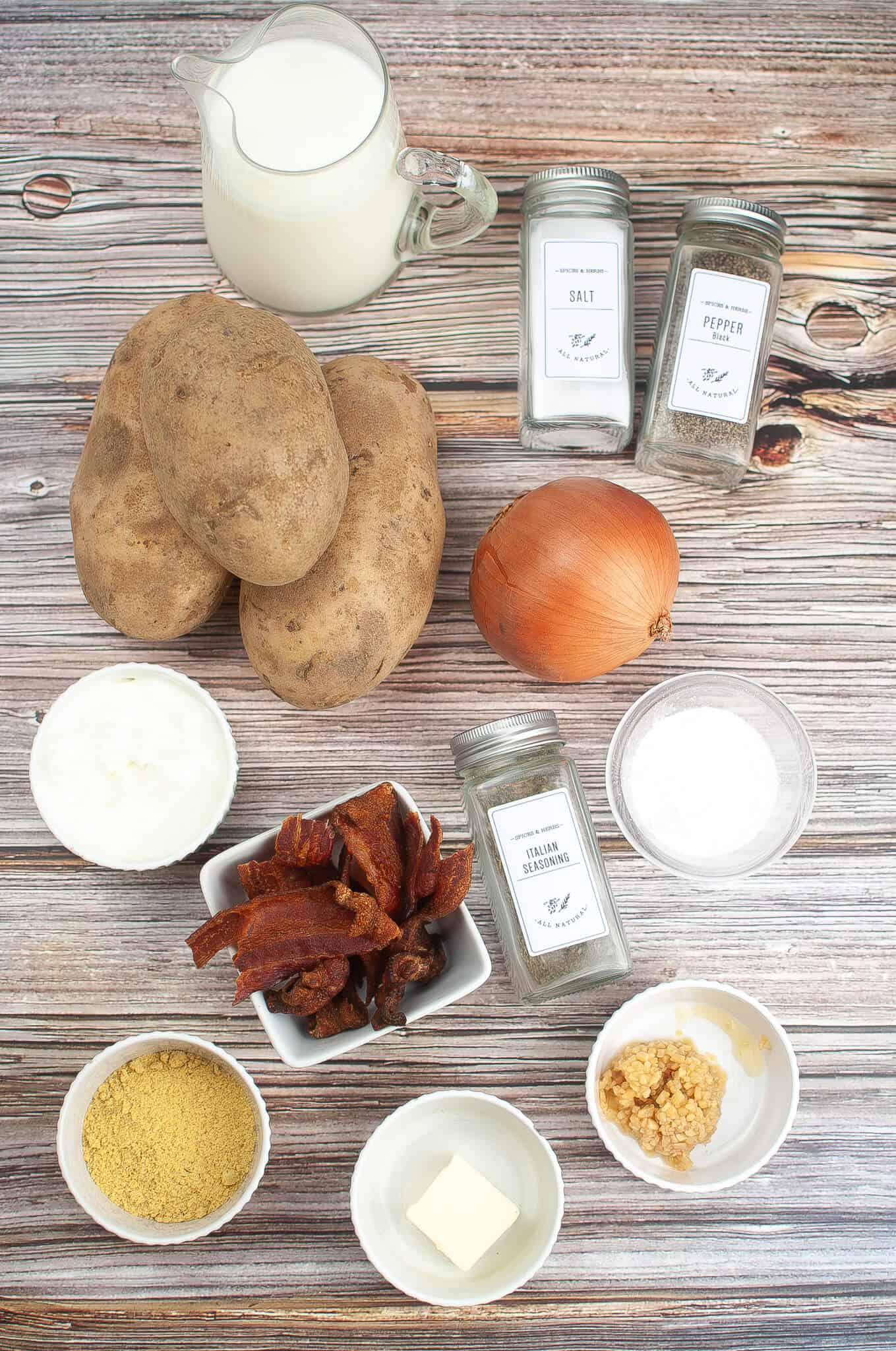 Easy Crock Pot Potato Soup