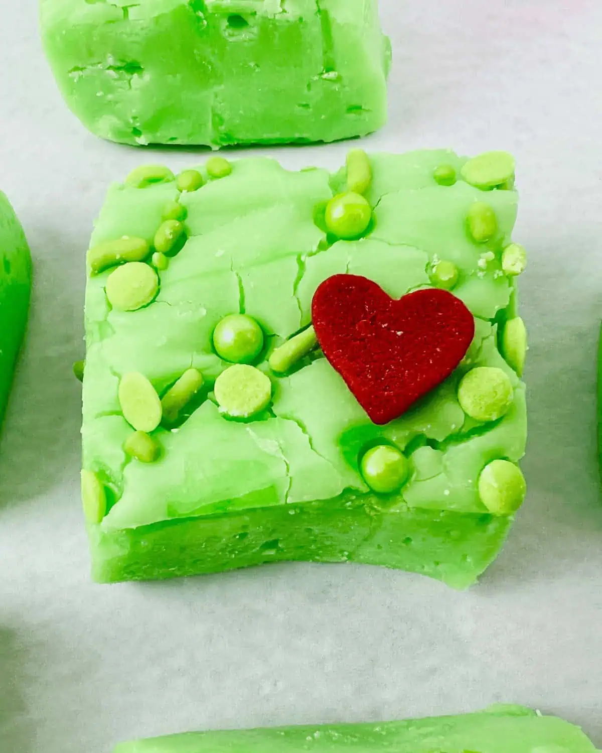 Grinch Fudge