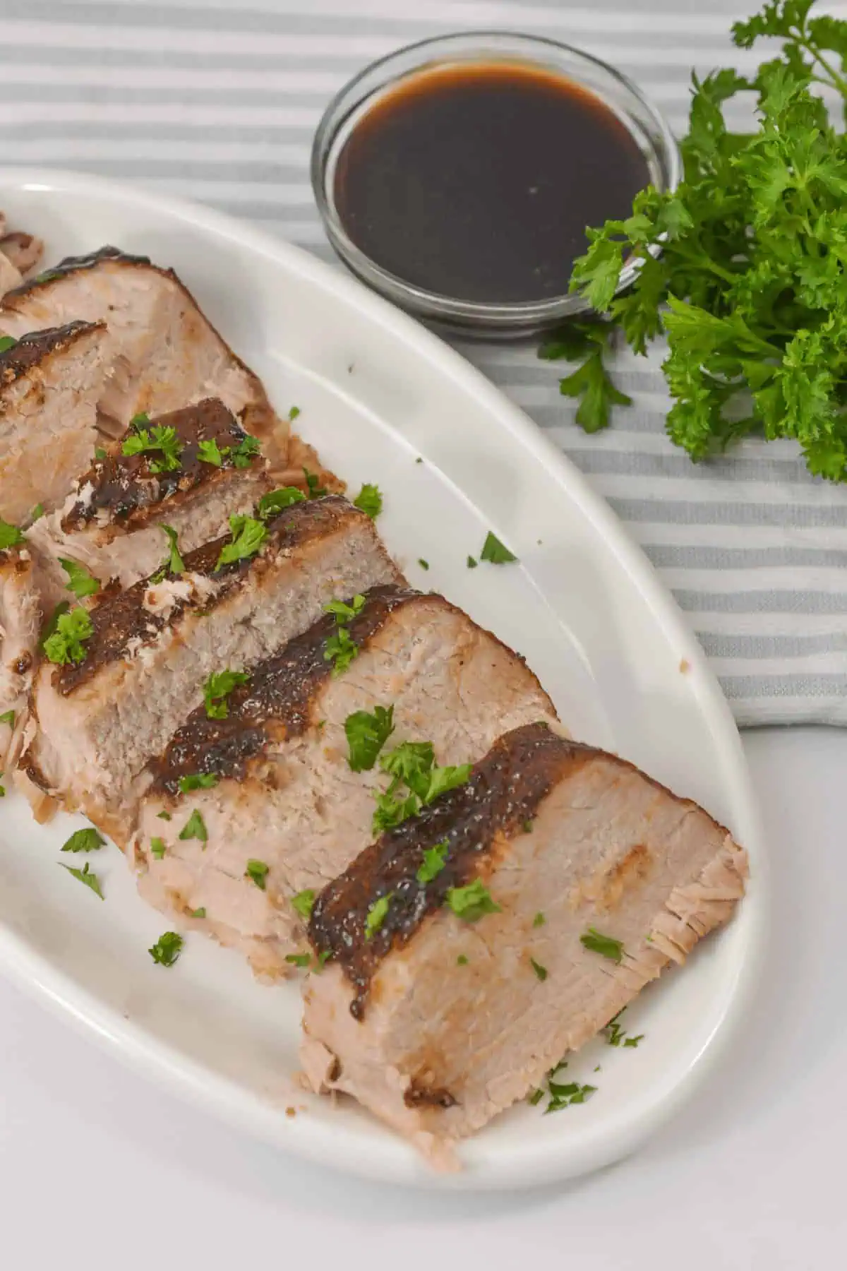 Balsamic Pork Tenderloin in Crock Pot