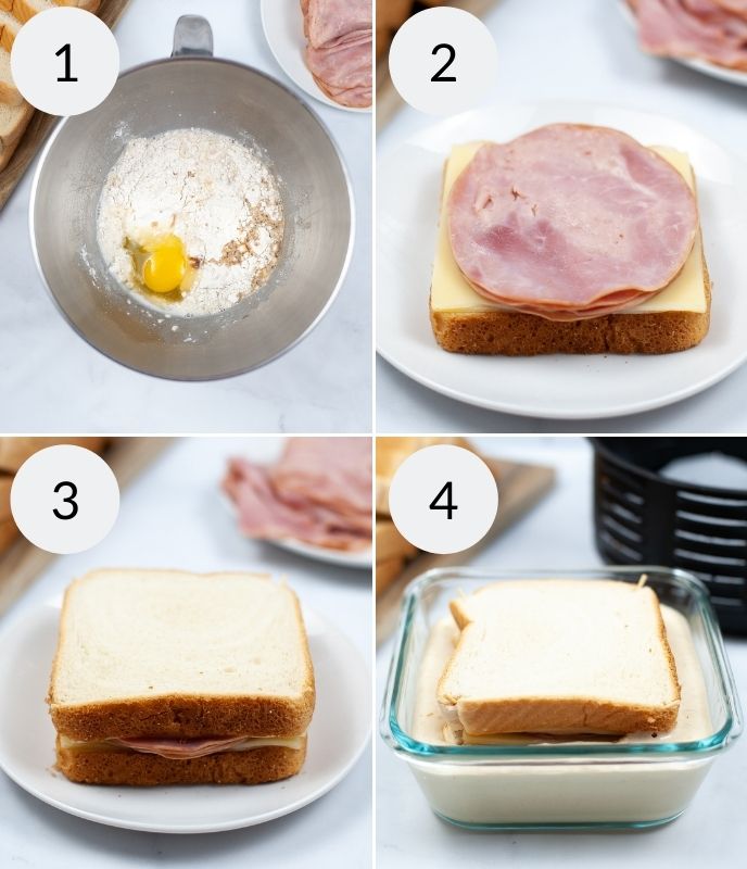 Air Fryer Monte Cristo