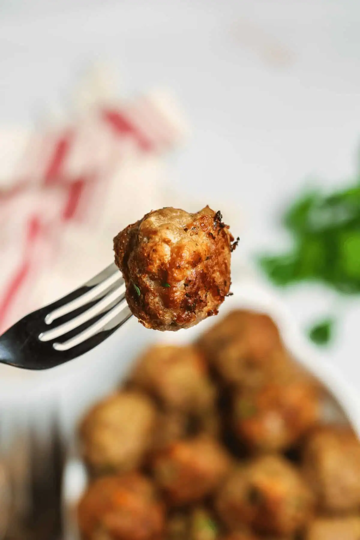 Air Fryer Turkey Meatballs
