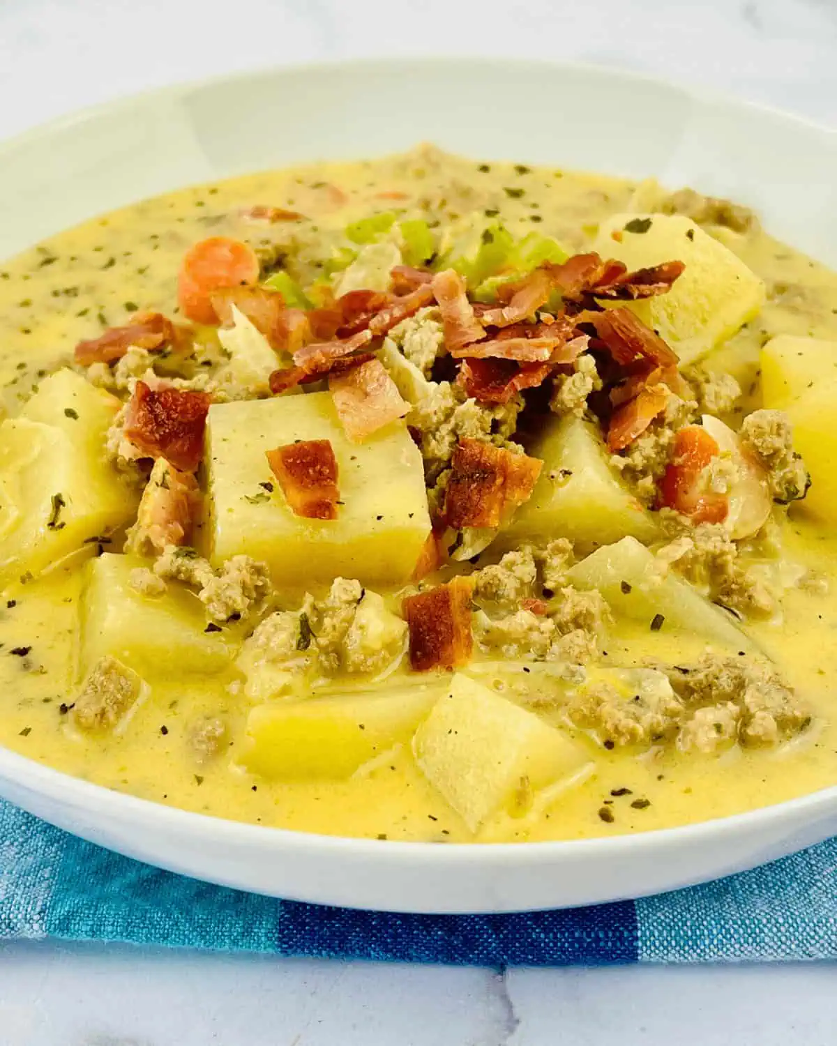 Bacon Cheeseburger Soup