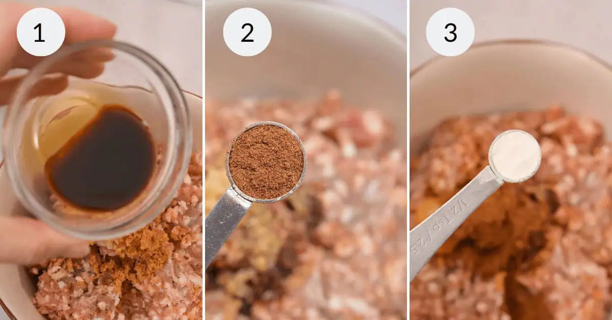 Asian Pork Meatballs